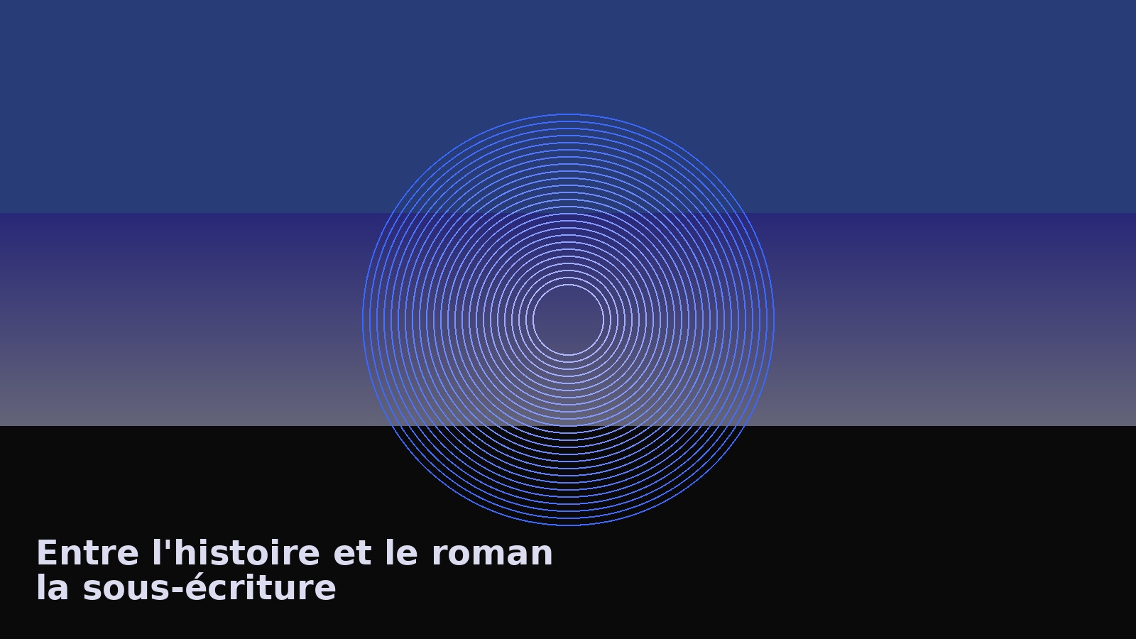 Roman Sans Rien Entre l’histoire et le livre : cet espace où naît le roman