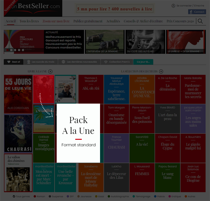 Pack demo Une format standard