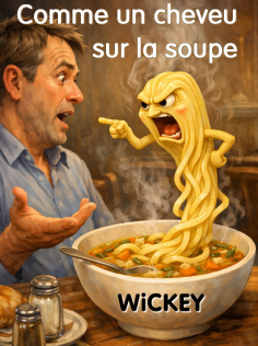 Comme un cheveu sur la soupe