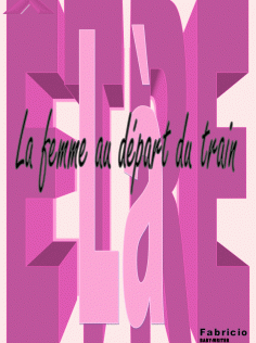 La Femme au départ du train