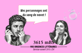 3615 mBS sur monBestSeller. Des personnages de roman qui manquent de personnalité.