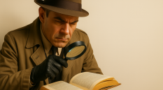 Un bon détective est une personne perspicace, méthodique et intègre, capable d’observer les détails cachés et de relier les faits avec logique pour découvrir la vérité.