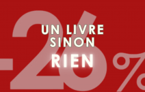Edition Spéciale Anniversaire monBestLibraire, -26 % du 26 avril au 26 mai