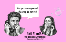 3615 mBS sur monBestSeller. Des personnages de roman qui manquent de personnalité.