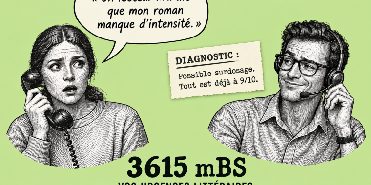 "Un lecteur m’a dit que mon roman manque d’intensité." à lire sur monBestSeller