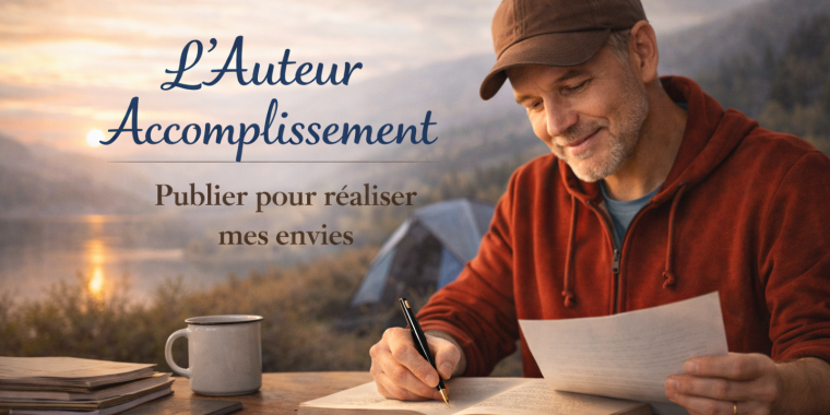 « De l’écriture au livre : accomplir mon rêve d’auteur. »