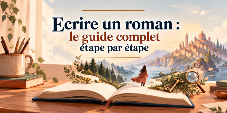 « Comment écrire un roman : de l’idée à l’intrigue, l’écriture donne vie aux personnages, aux lieux et à l’imagination. »