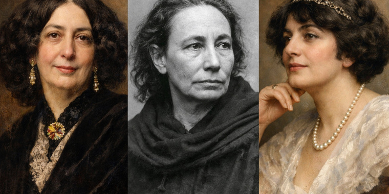 Georges Sand, Louise Michel, Anna de Noailles : les rares écrivains femmes qui émergent au XIX è siècle