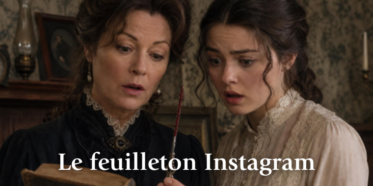 Un mini-feuilleton sur Instagram monBestSeller
