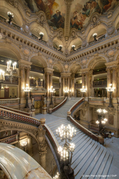 Opéra de Paris le grand escalier